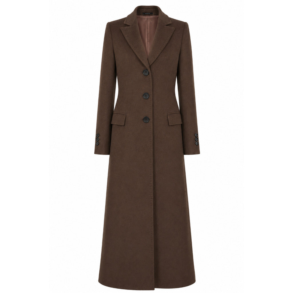 cappotto capolavoro lungo marrone