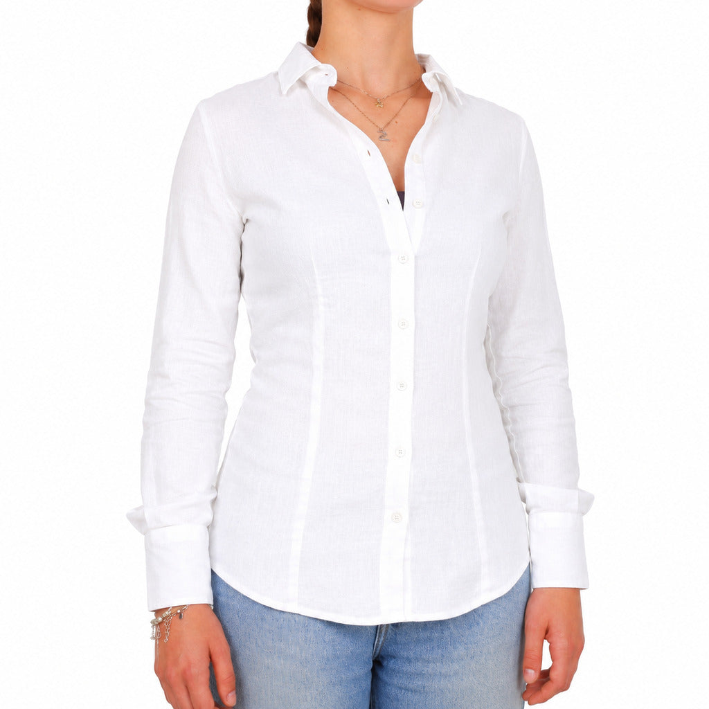 camicia lino bianco