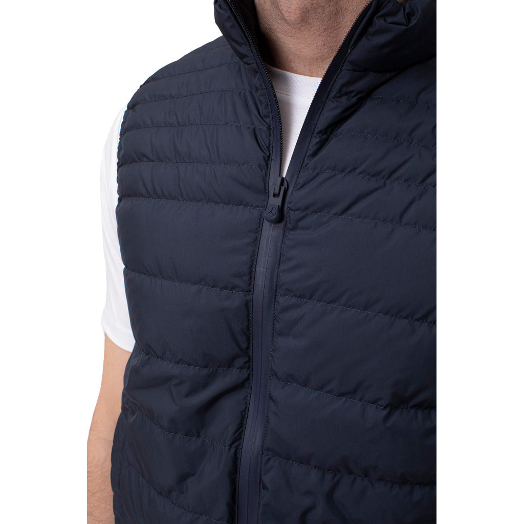 gilet smanicato blu