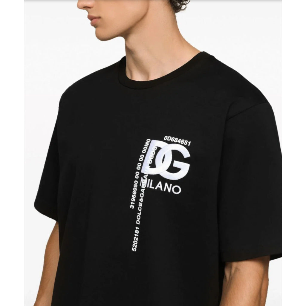 t-shirt ricamo DG Milano