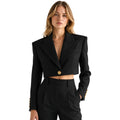 Blazer corto nero