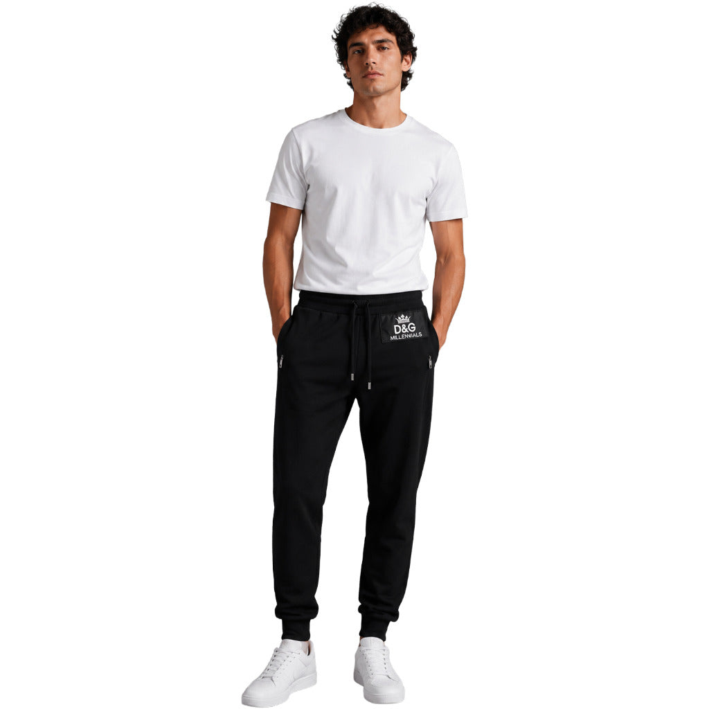 pantaloni tuta neri