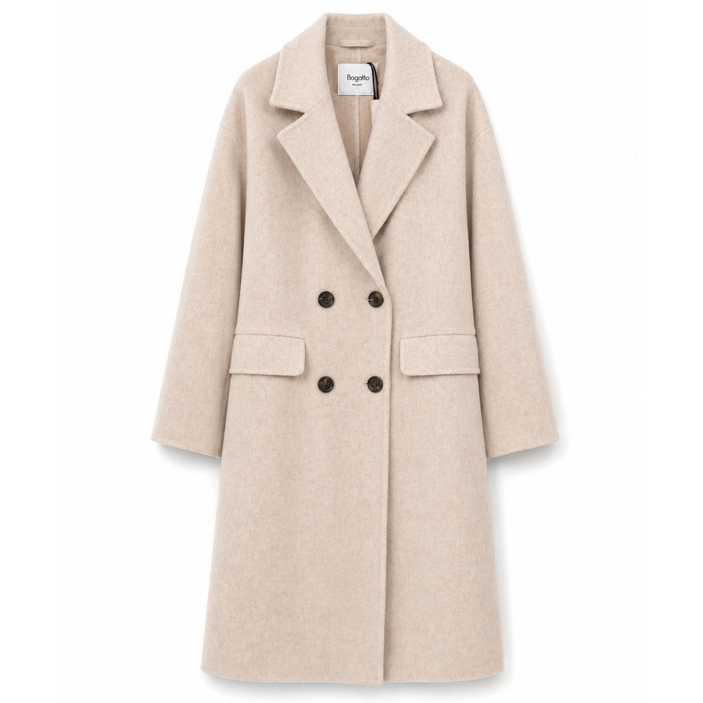 cappotto lungo lana doppiopetto
