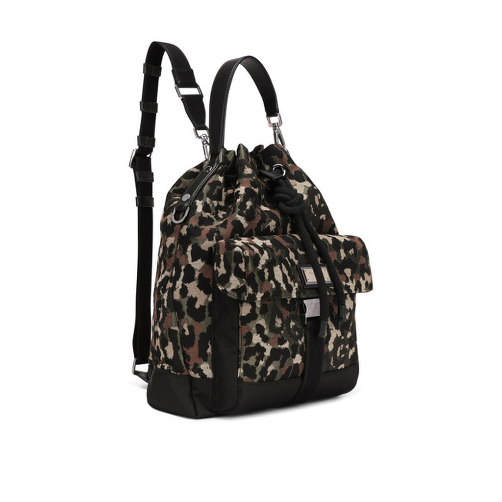 borsa a tracolla jacquard mimetica