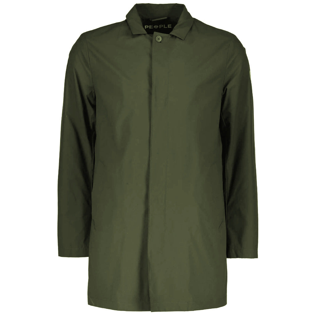 trench toshiro verde