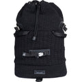 zaino nero in maglia