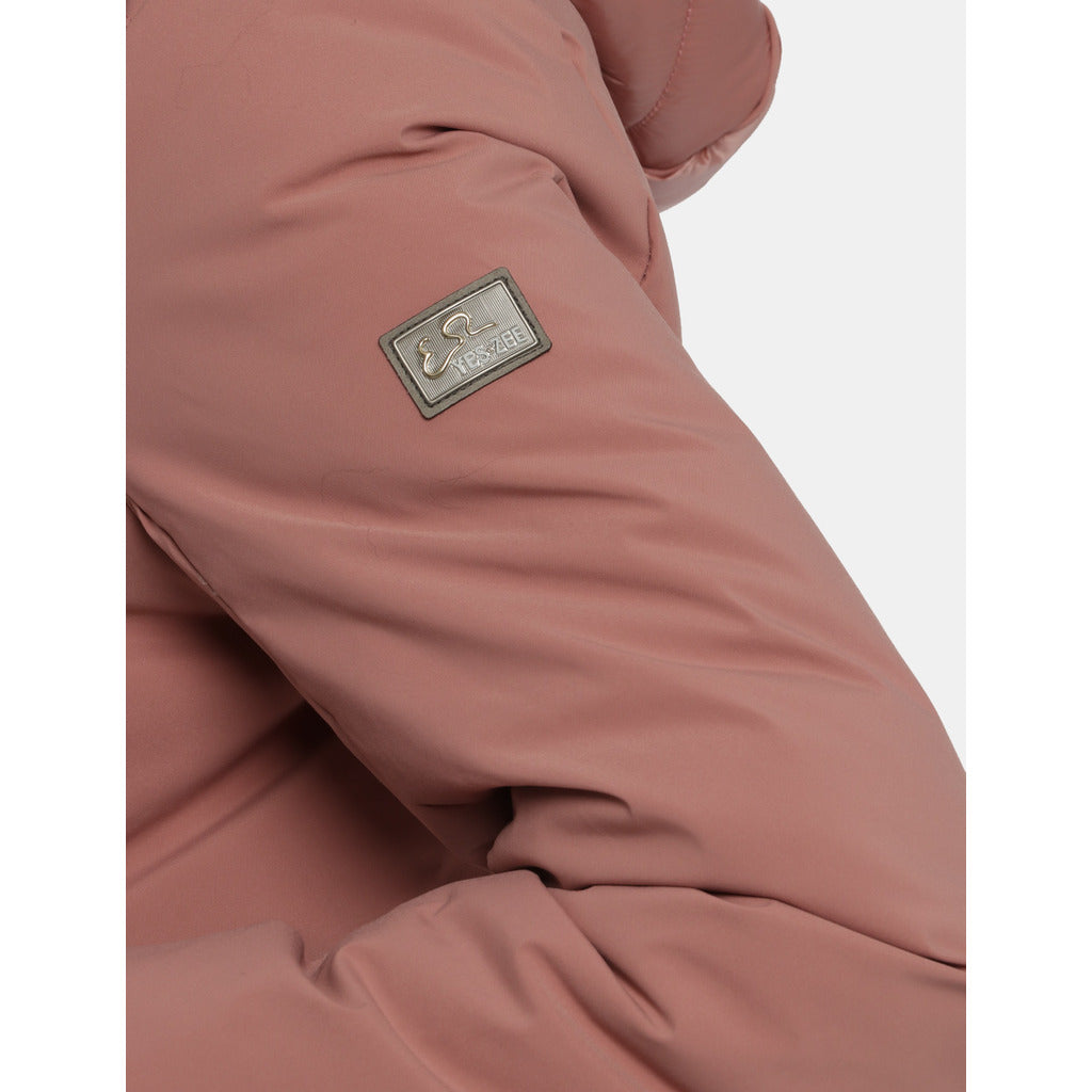 piumino corto rosa