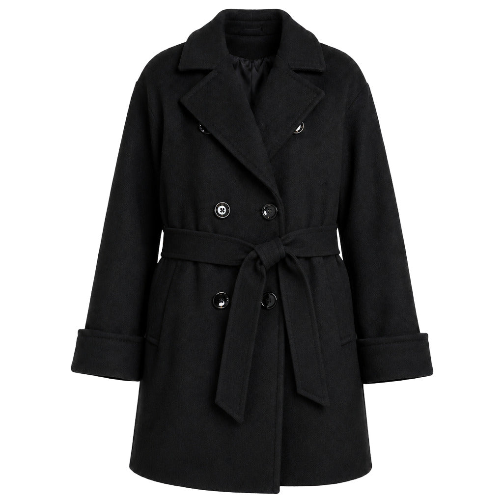 cappotto peacoat doppiopetto nero