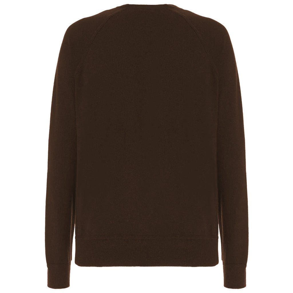 paricollo misto cashmere moro