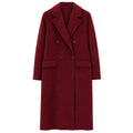 cappotto doppiopetto  lungo lana