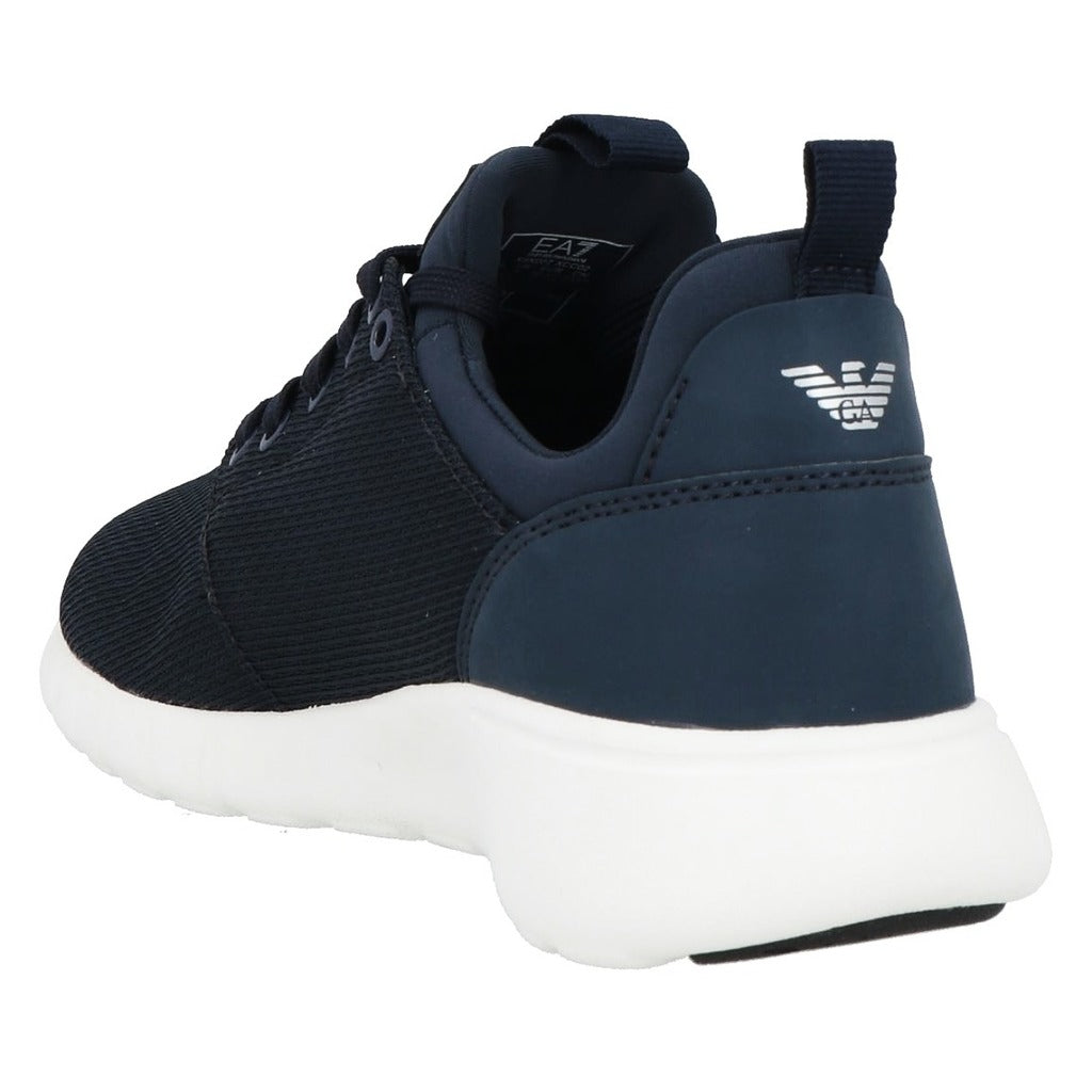sneakers mesh lycra blu