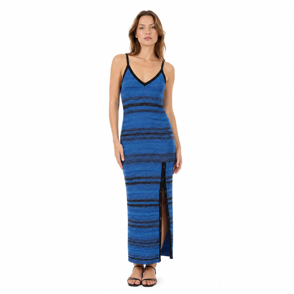 abito blu black chine