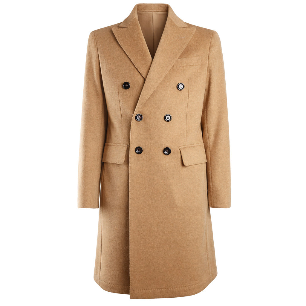 cappotto doppiopetto lana