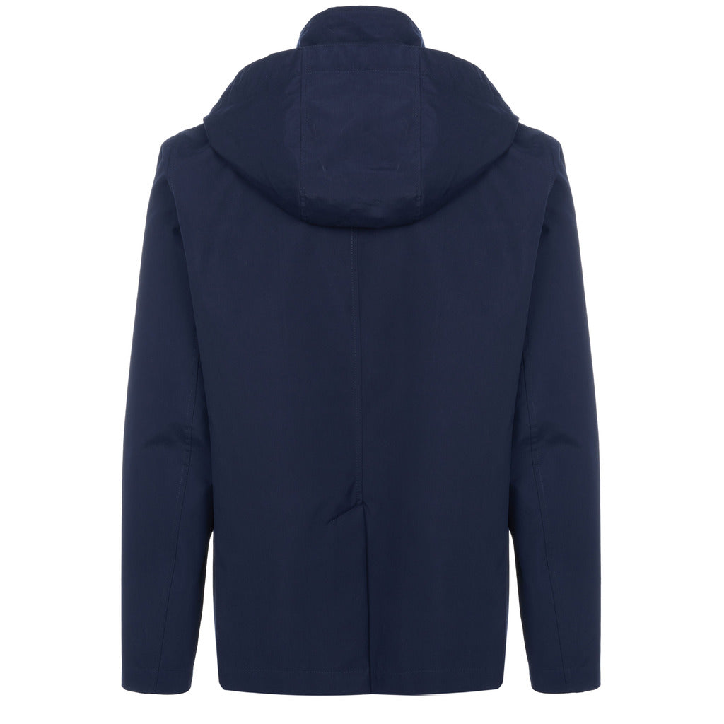 giubbotto double face navy
