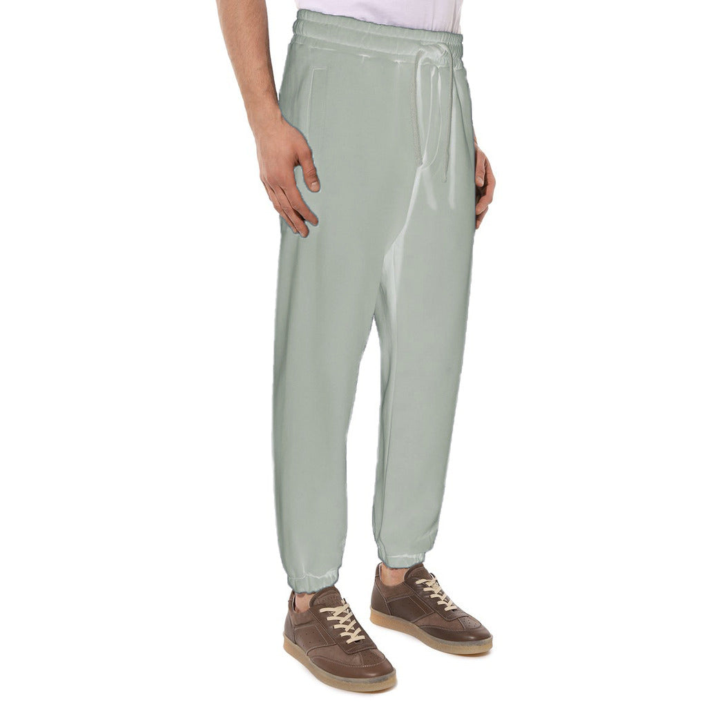 pantaloni embossed logo