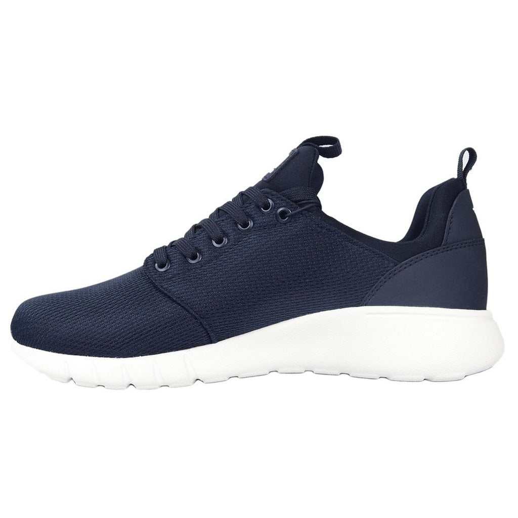 sneakers mesh lycra blu