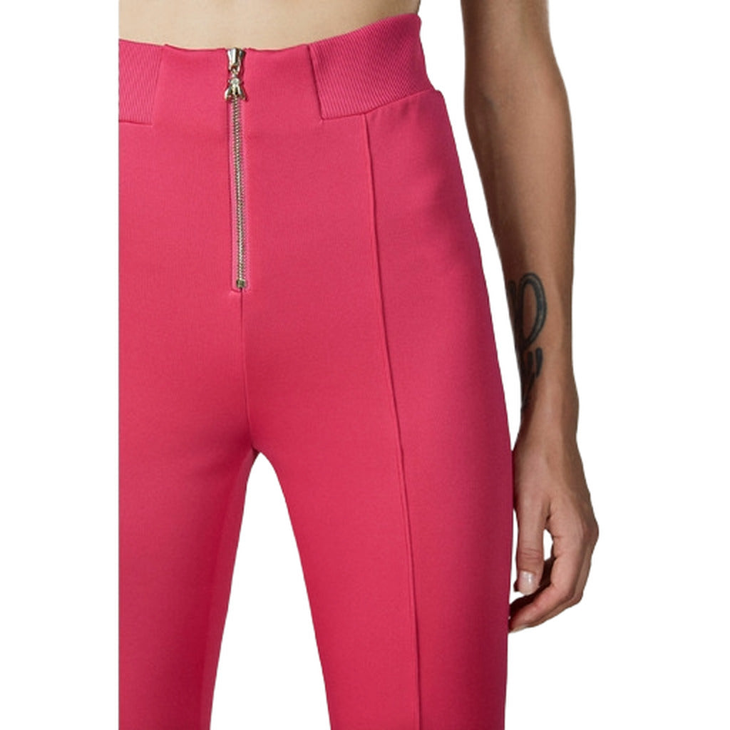 pantaloni elasticizzati fucsia
