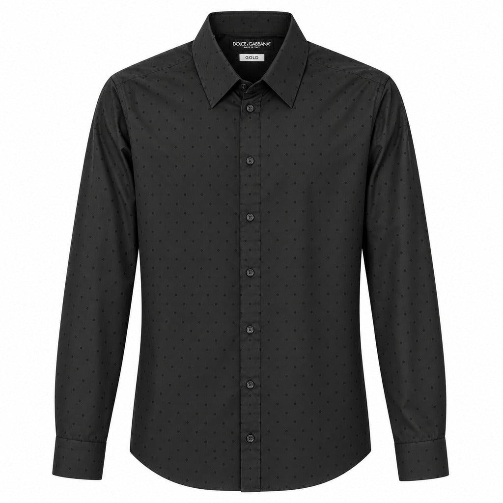 camicia a pois