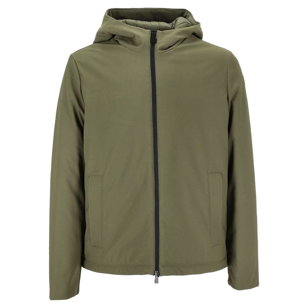 matt shell jacket army
