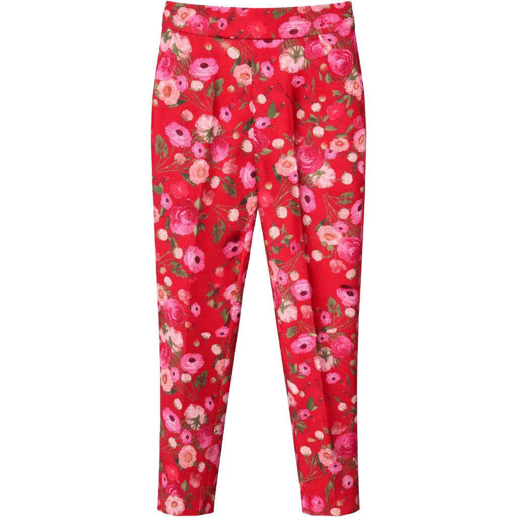 Pantaloni fantasia floreale