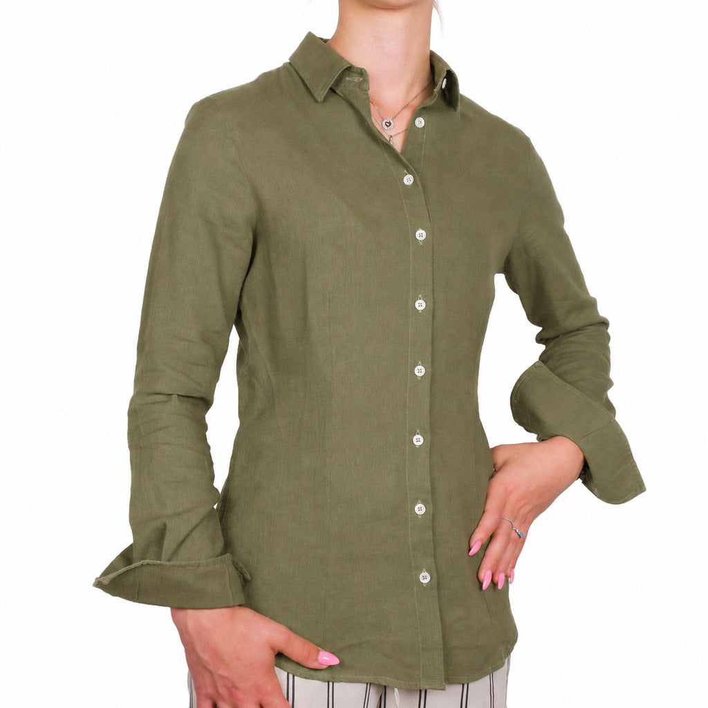 camicia lino army