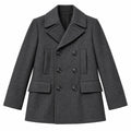 cappotto peacoat grigio