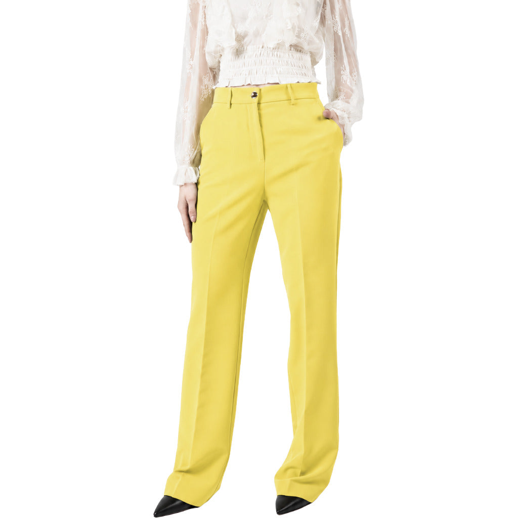 pantaloni laurance gialli