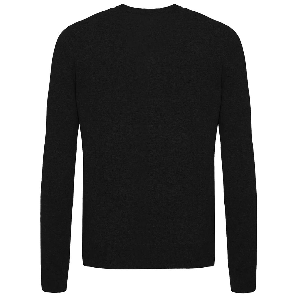 paricollo misto cashmere nero