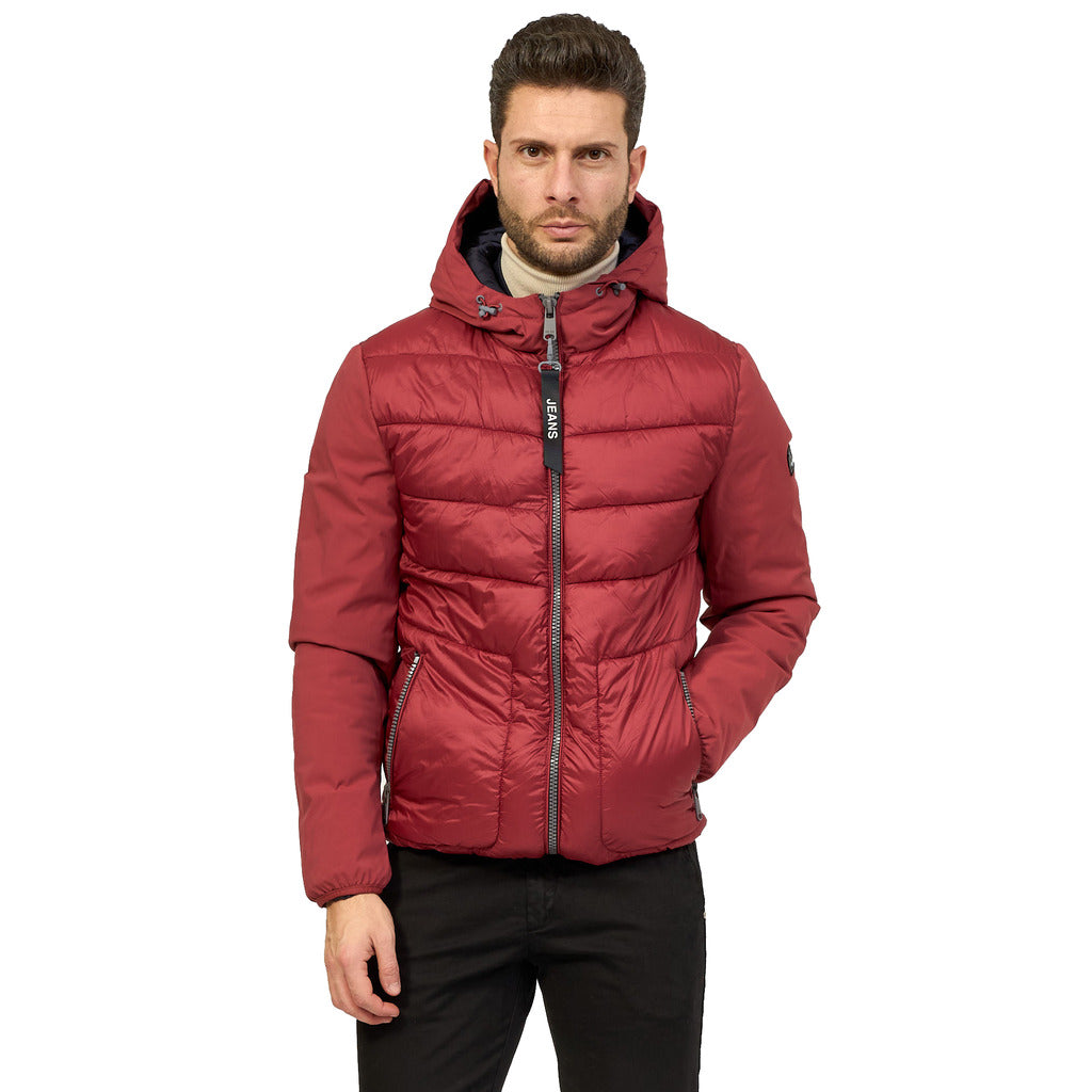 nylon red jacket