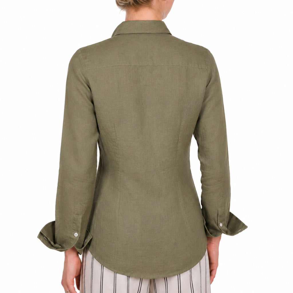 camicia lino army