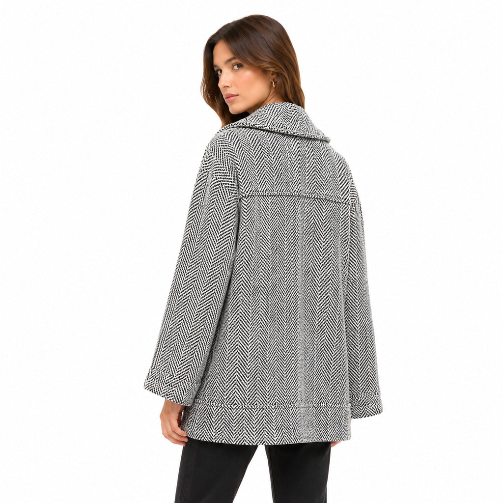 cappotto black & white granit