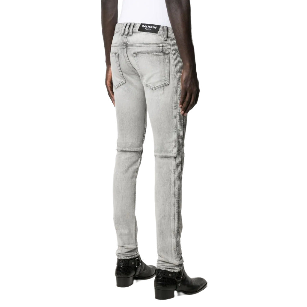 jeans slim fit grigi