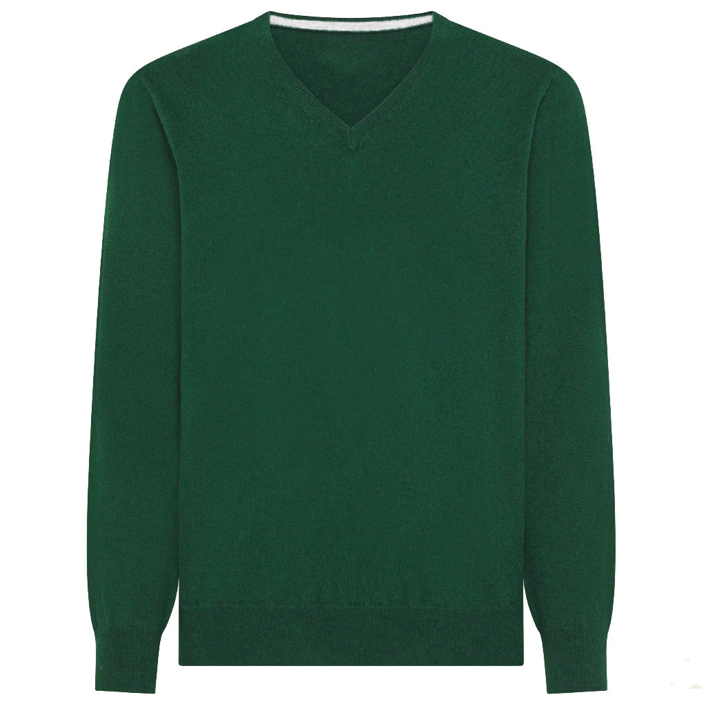 maglia scollo V finezza 12