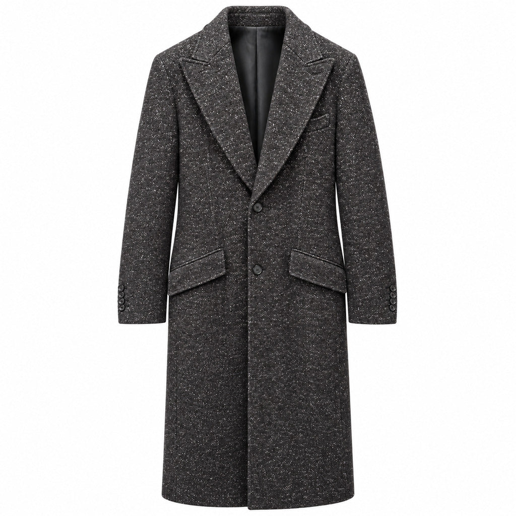 cappotto in tweed