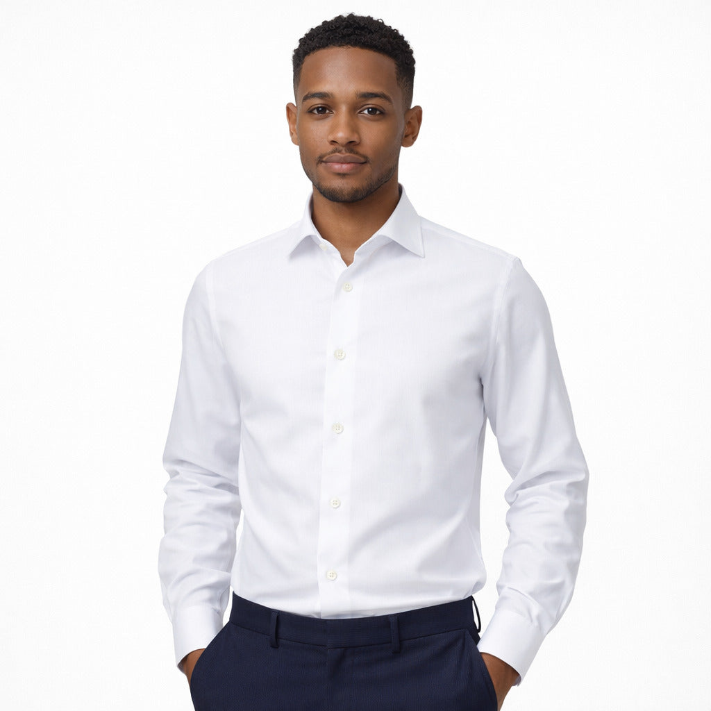 Bagutta camicia slim fit in 100% cotone