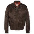 airforce jacket marrone