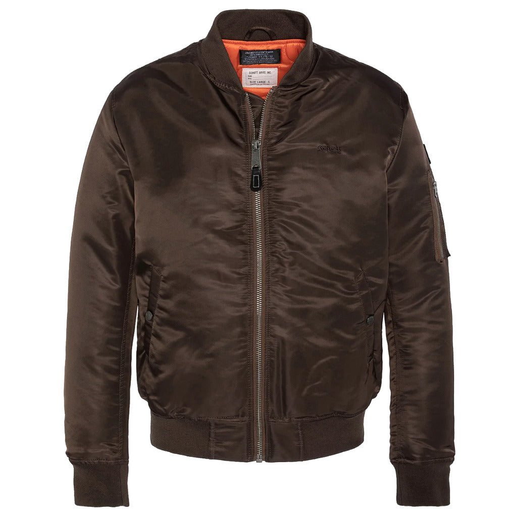 airforce jacket marrone