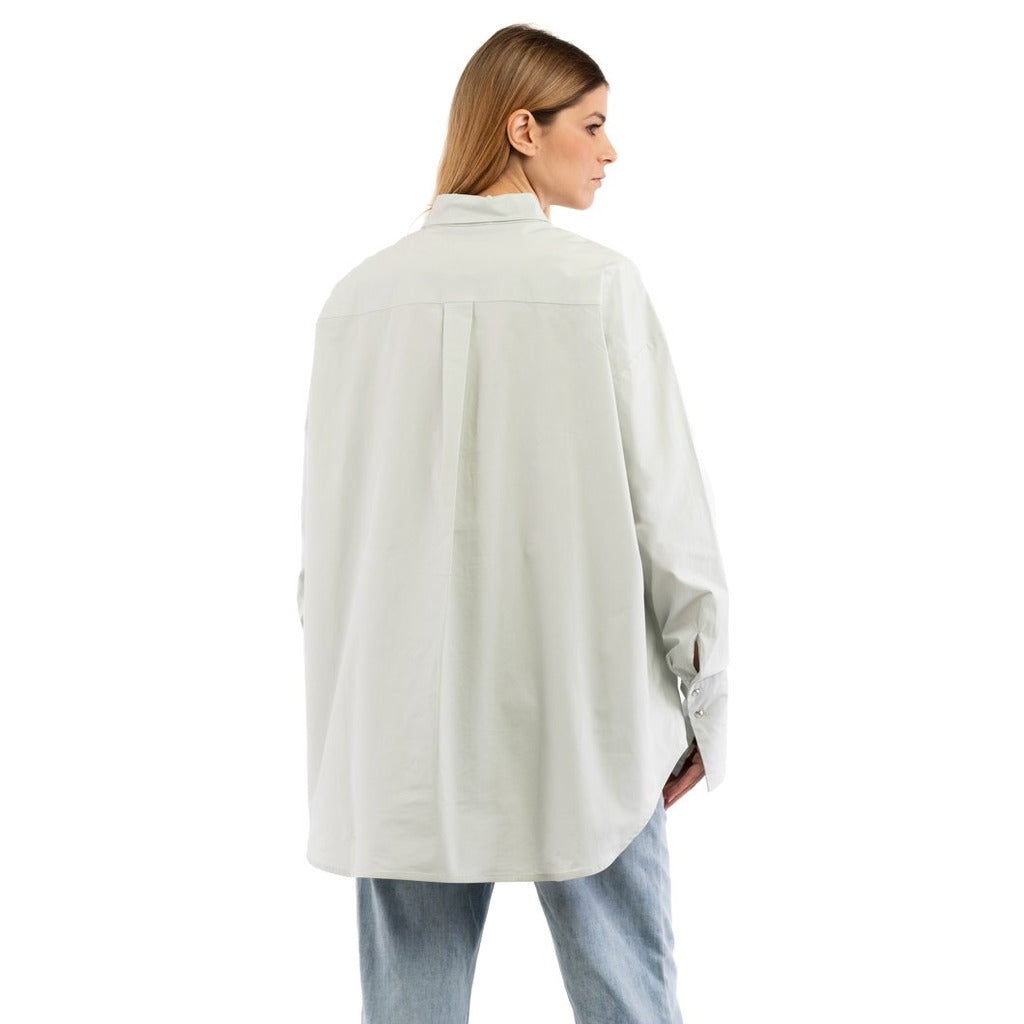 camicia metal grey