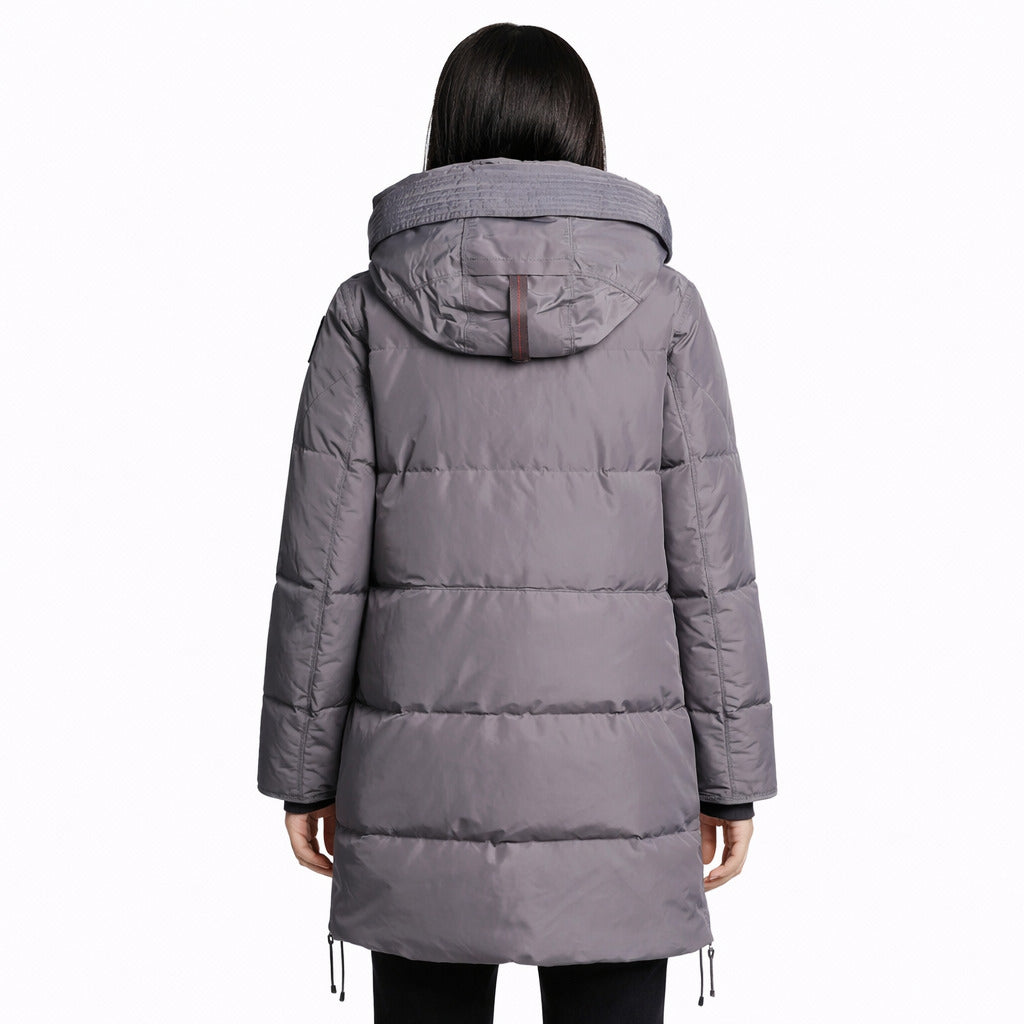 piumino parka grigio
