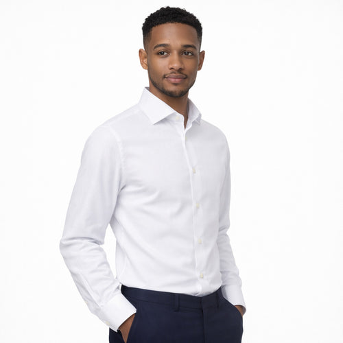Bagutta camicia slim fit in 100% cotone