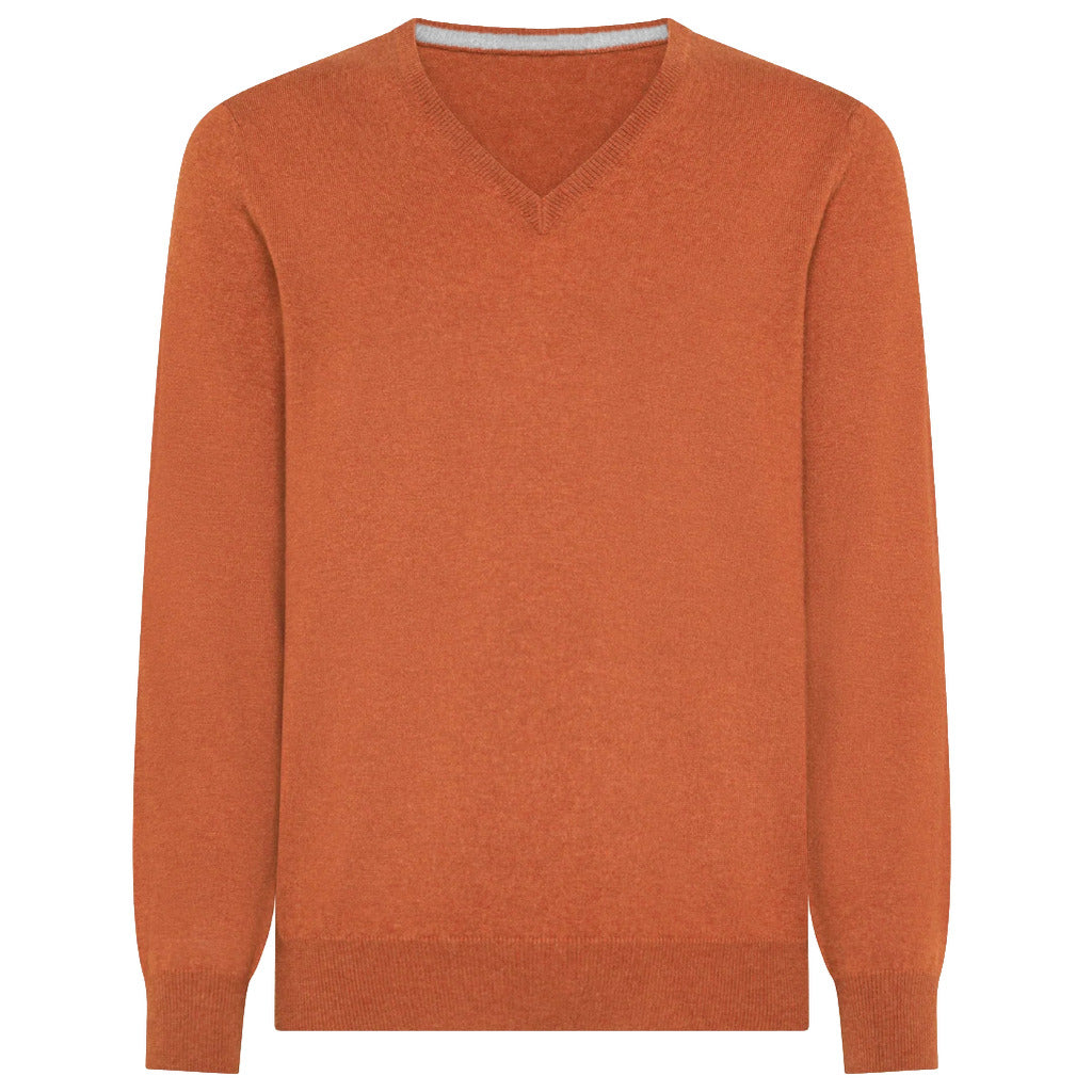 maglia scollo V finezza 12