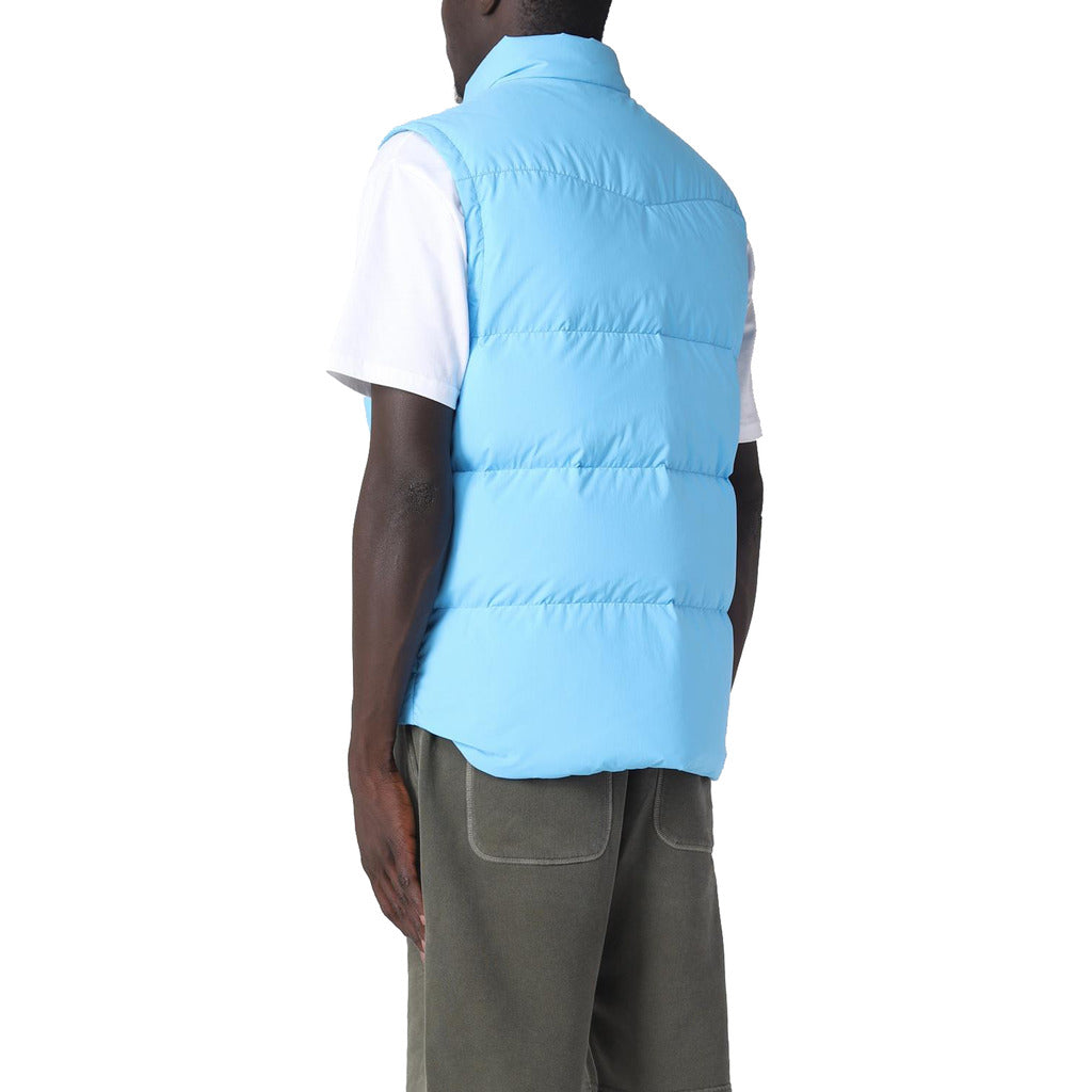 WOOLRICH gilet piumino azzurro