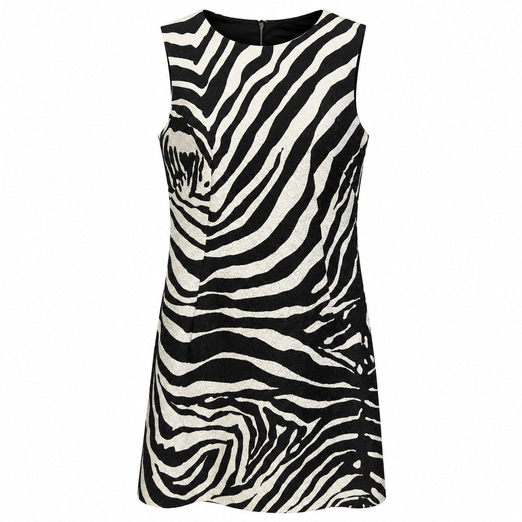 abito zebra corto