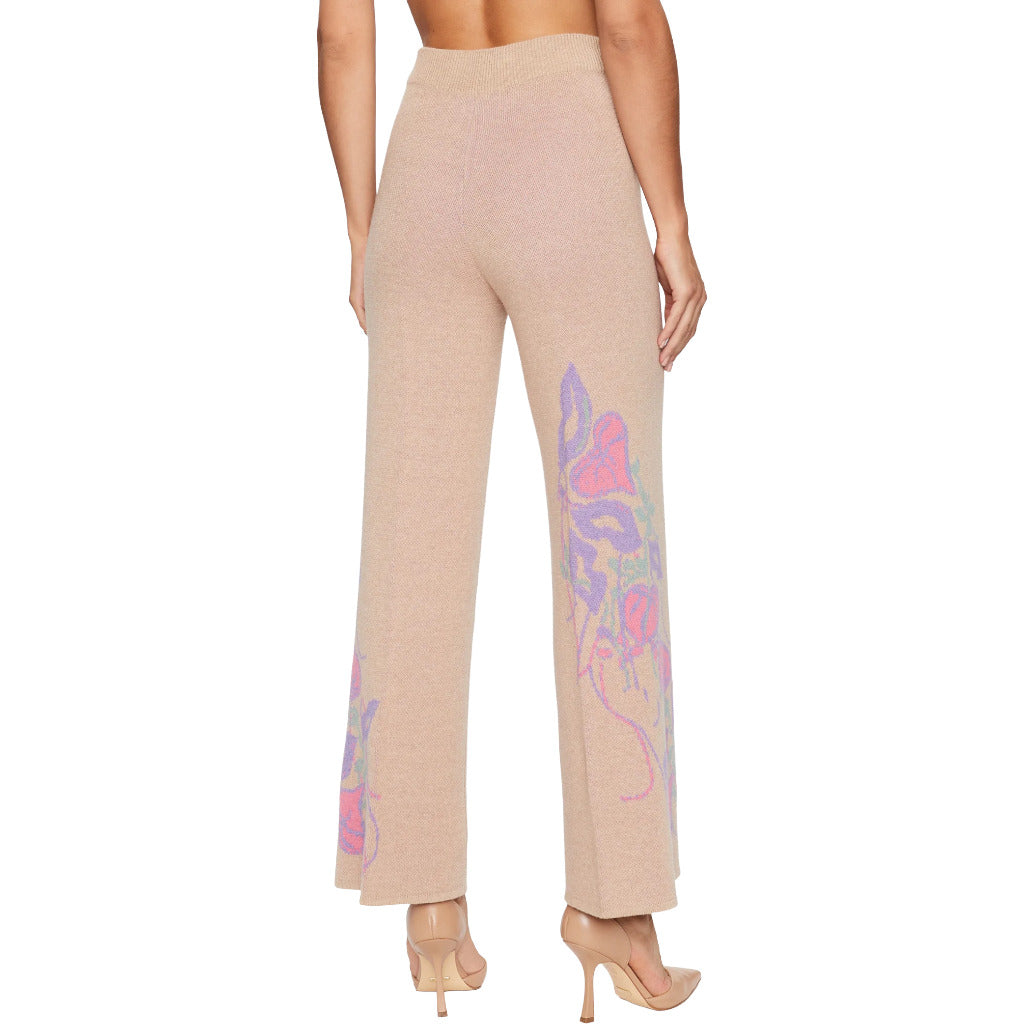 pantalone in maglia
