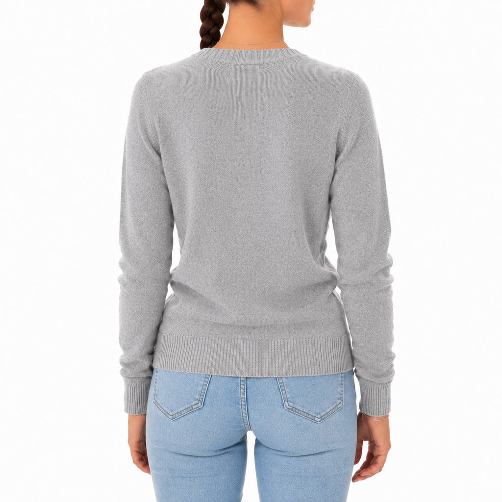 maglia cashmere girocollo
