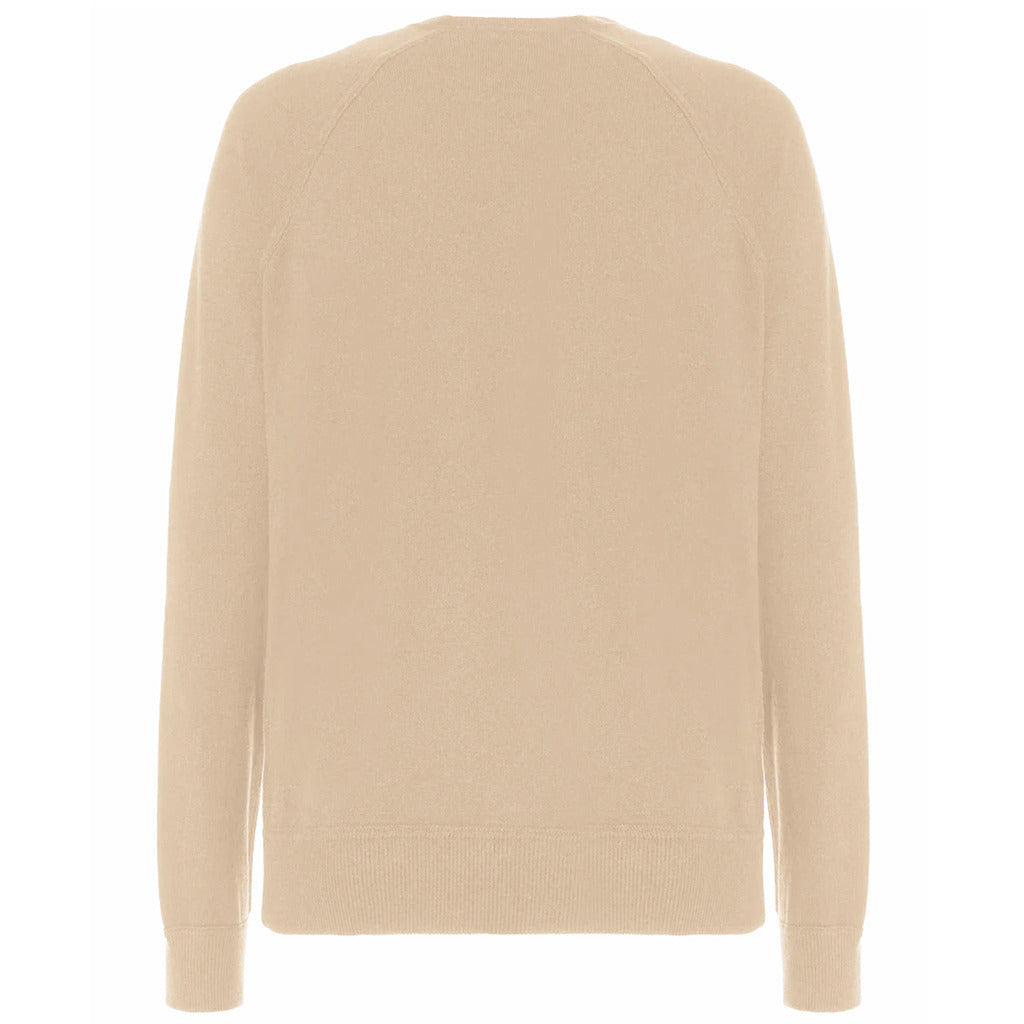 paricollo misto cashmere beige