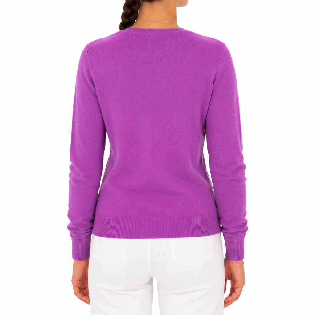 maglia cashmere girocollo
