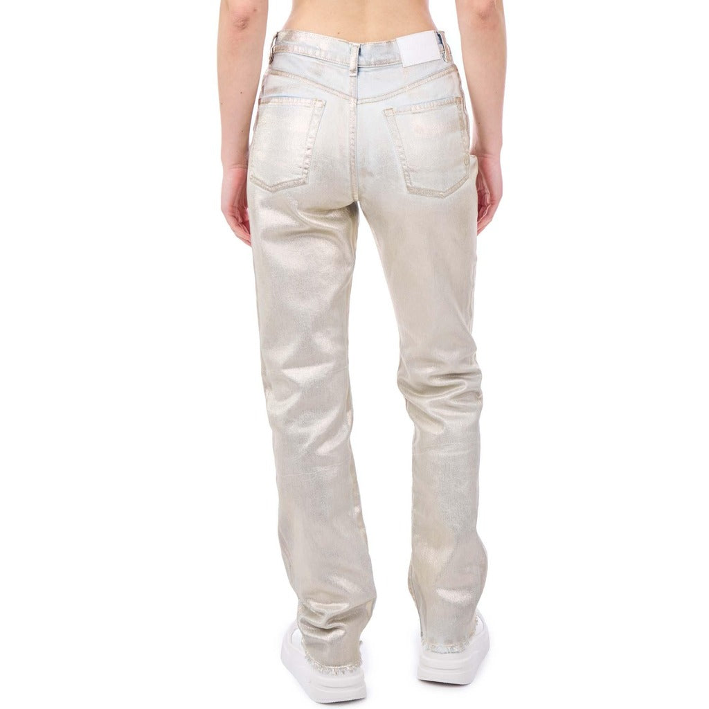 jeans roxanne straight silver