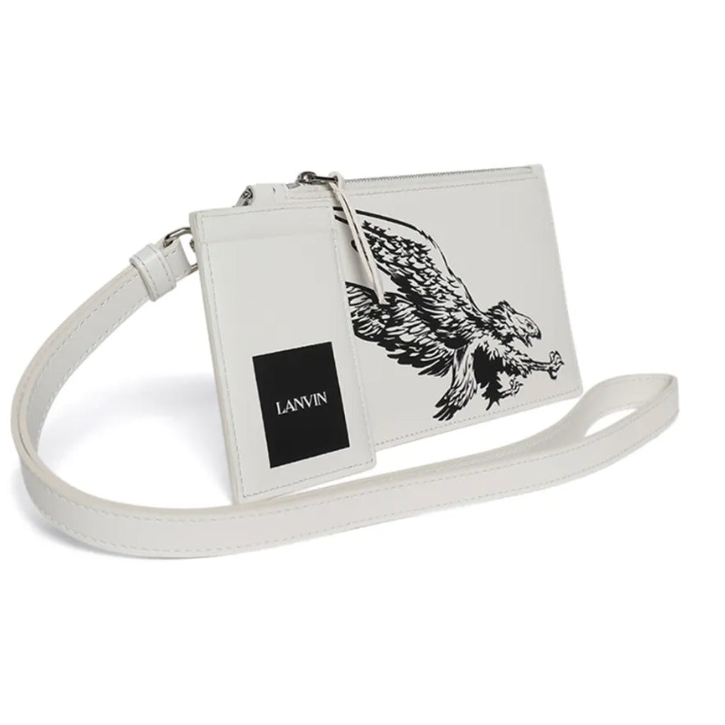 pouch bianco Lanvin