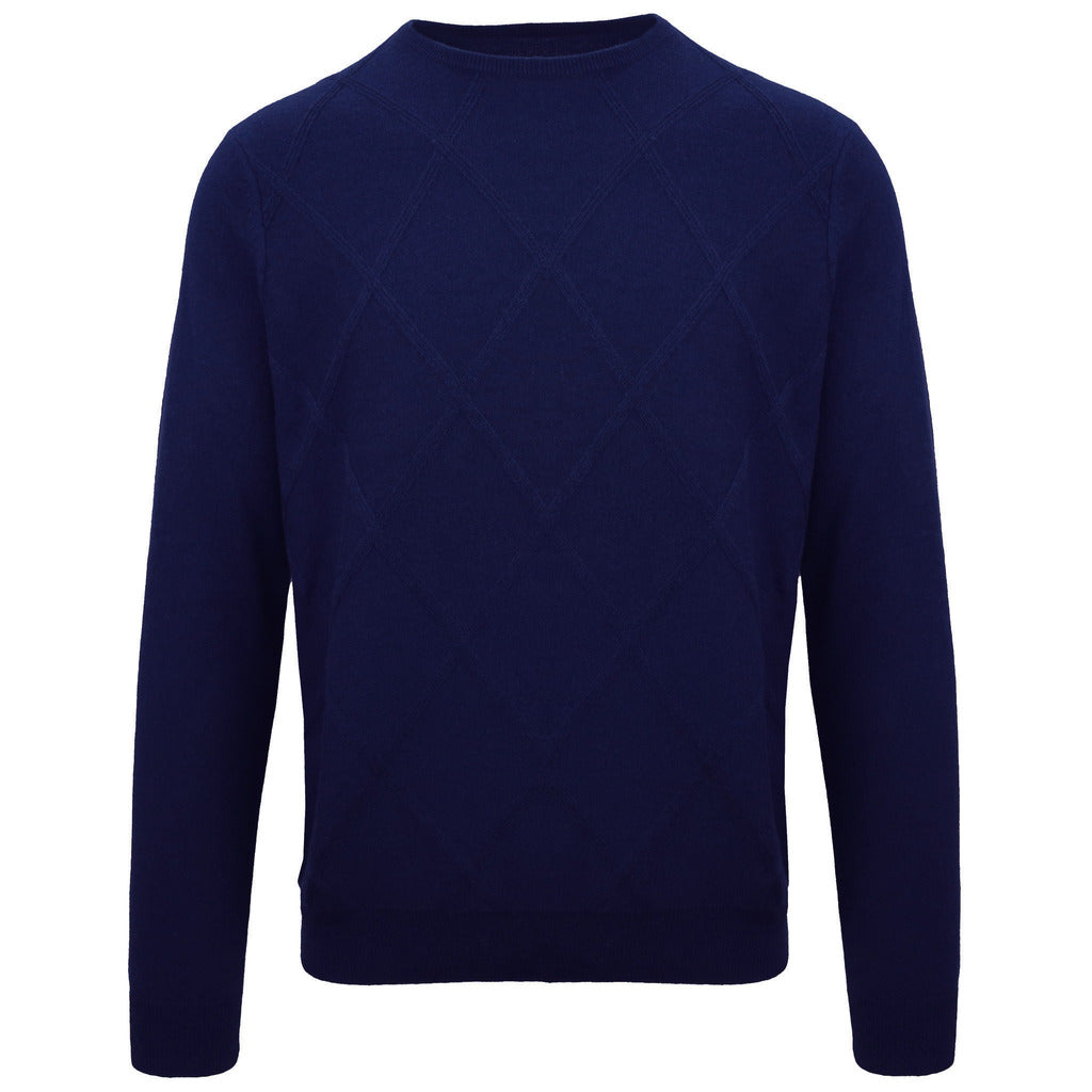 girocollo cashmere navy